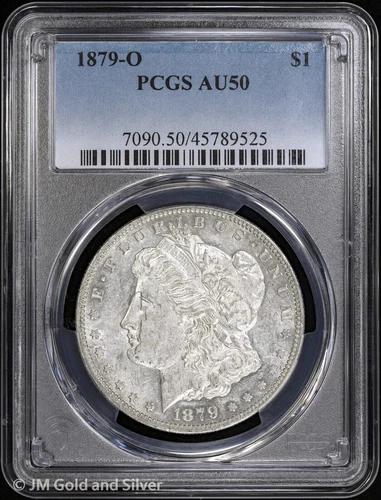 1879-O $1 Morgan Silver Dollar PCGS AU 50
