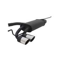 Novus Sportauspuff FüR VW Golf 5 / VW Golf 6 2X76Mm Ms-Design Mit ABE