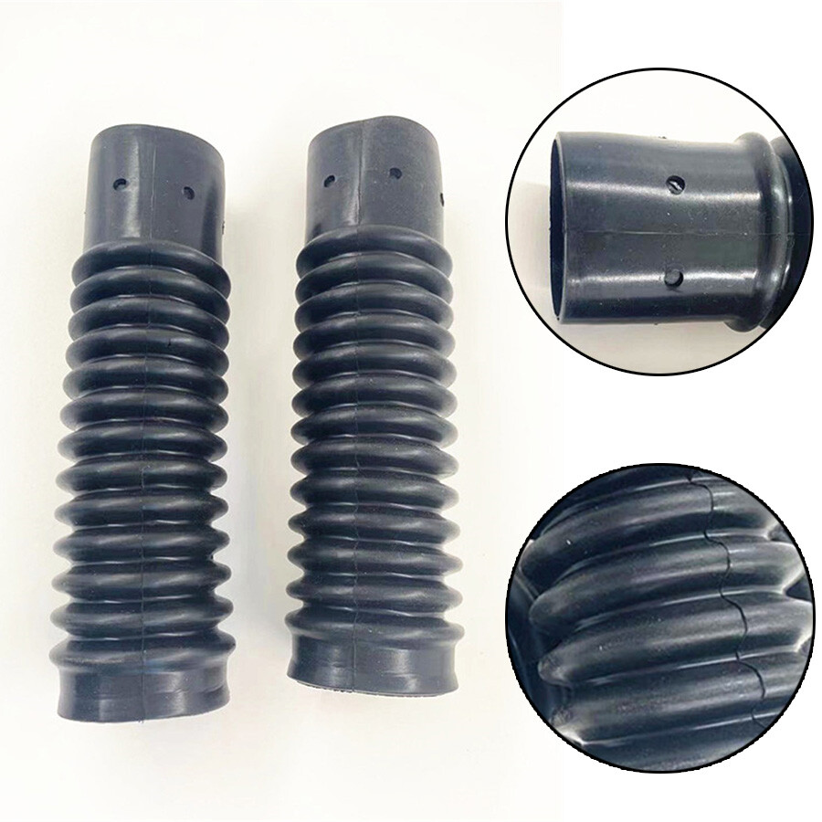 2x Fork Boots Motorcycle Parts For 19691979 Honda CT90 Trail 90 (K1