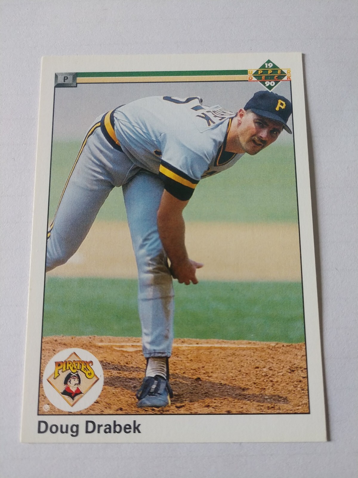 1990 Upper Deck Baseball Doug Drabek Card # 422 Pittsburgh Pirates