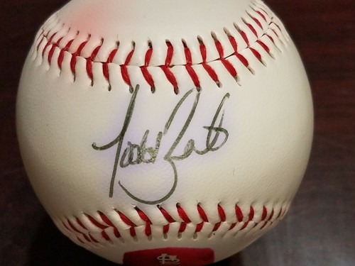 Todd Zeile Autograph Auto Signed 1990 Fotoball Cardinals - Picture 5 of 5