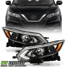 For 2020-2022 Nissan Rouge Sport Halogen LED DRL Projector Headlights Headlamps