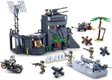 World War II German Atlantic Wall Building Blocks Set | General Jim's