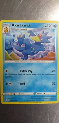 Card Pokemon Akwakwak 025/203 Évolution Heavenly, Dated Booster