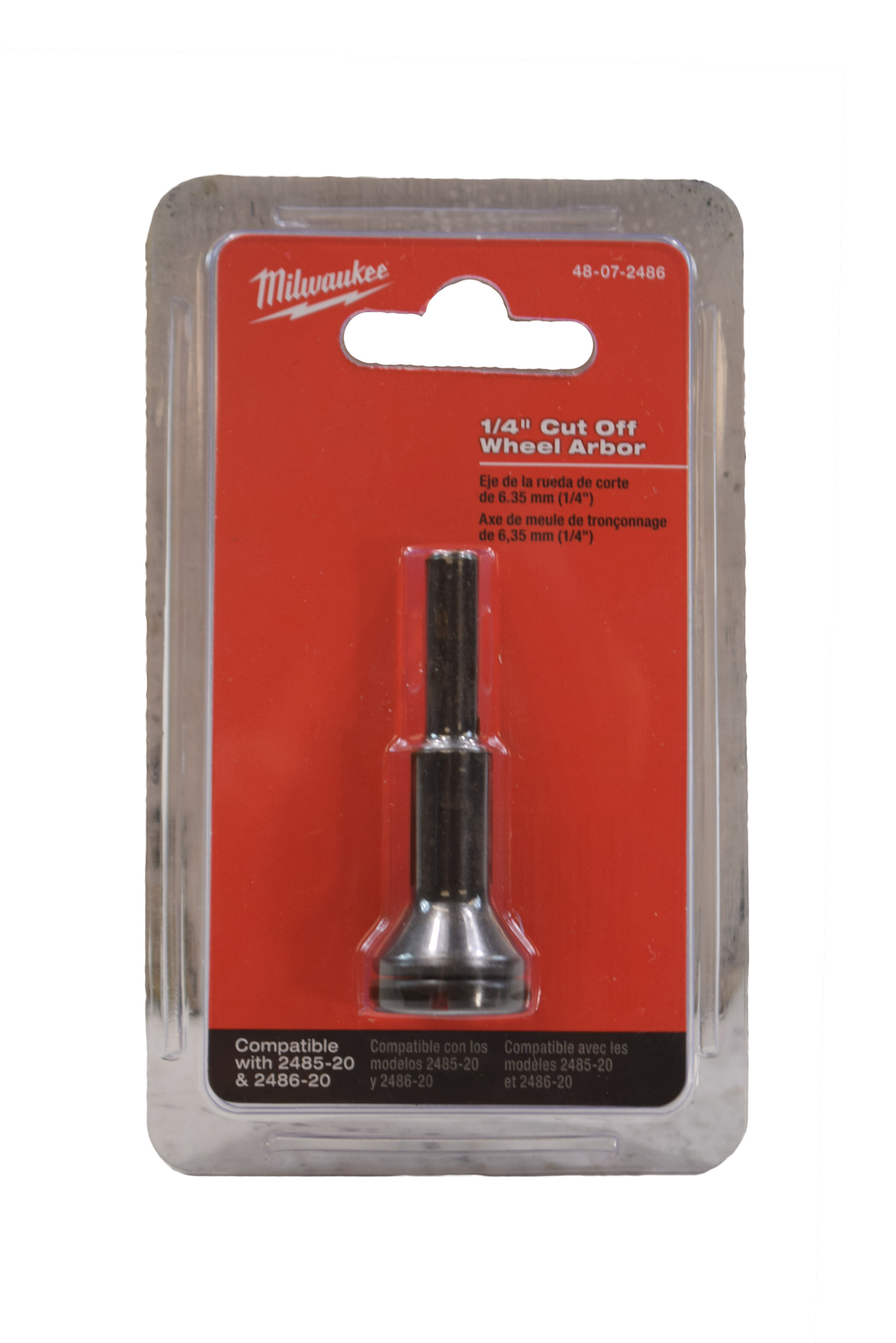 Milwaukee 48072486 1/4" Cut Off Wheel Arbor INSTITUTO TECNOLÓGICO