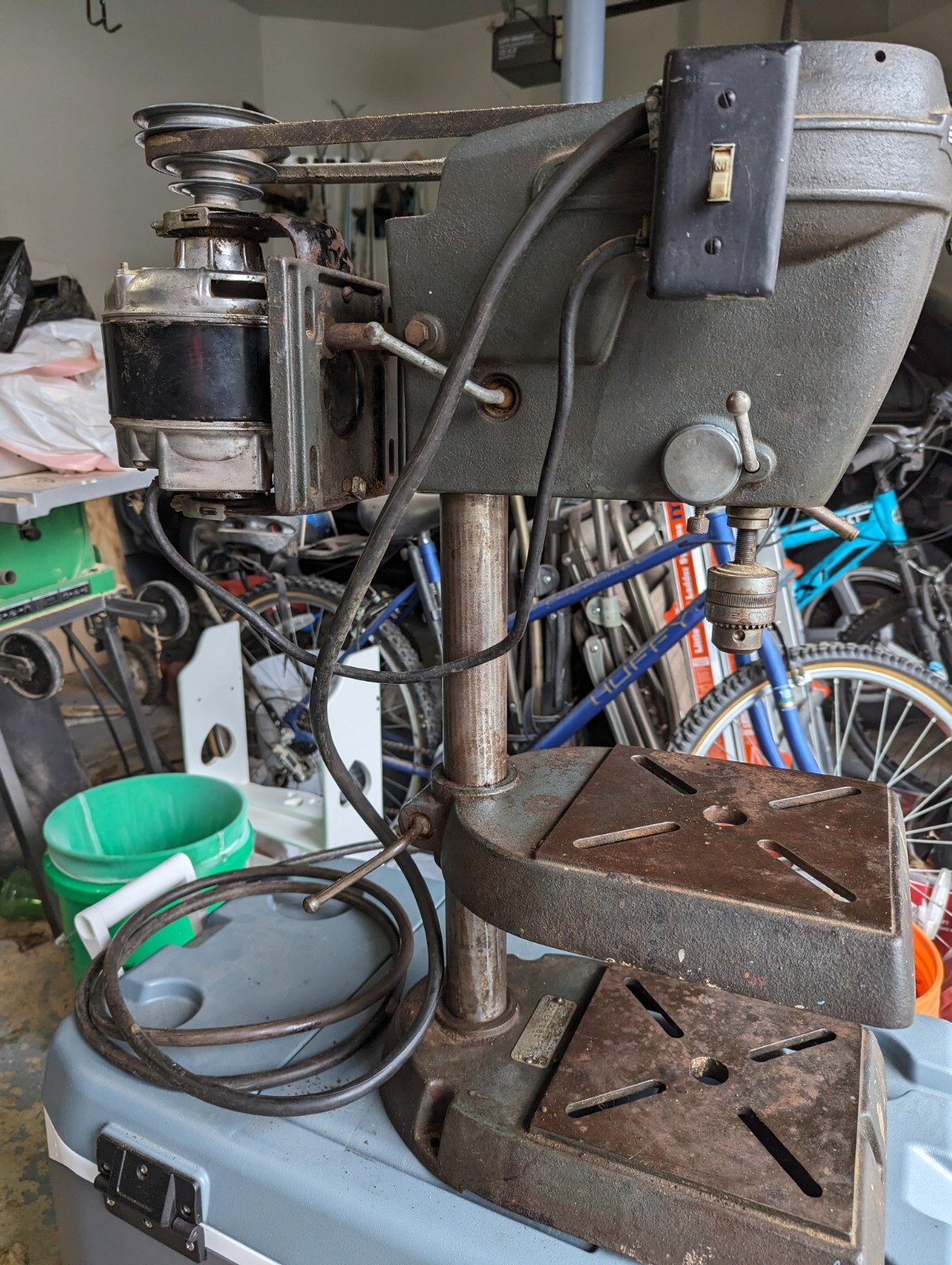 Vintage Craftsman Bench Top Drill Press Model 103.23100 eBay