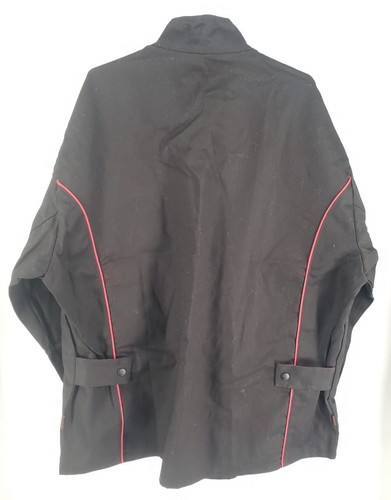 Revco BSX RN60246 Black Welding Long Sleeve Jacket Mens XXL 2XL Band Collar - Picture 4 of 5