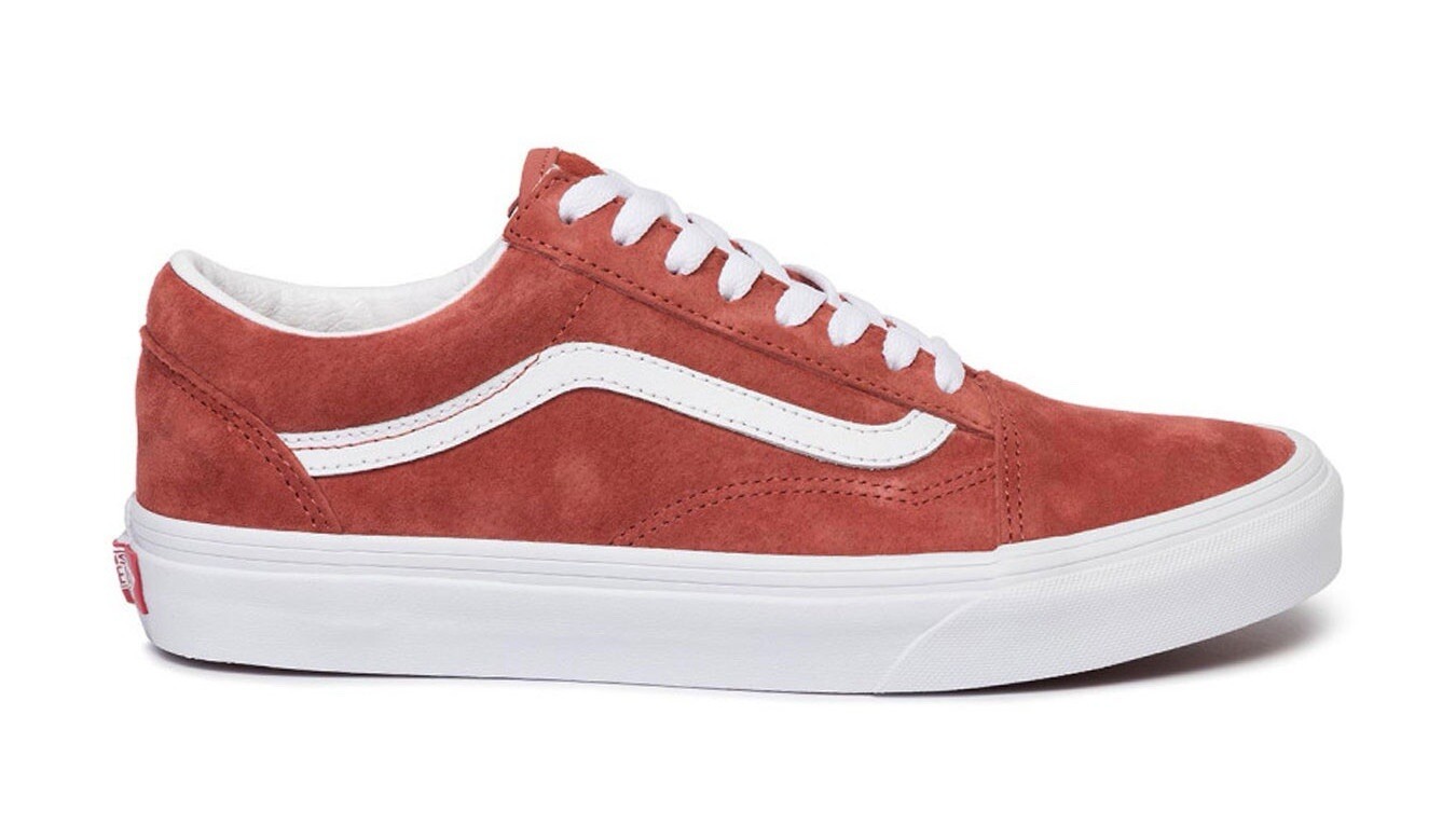 Size 8.5 - VANS Old Skool Suede Burnt Brick