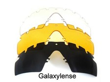 Replacement Lenses Oakley Si Ballistic M Frame 2.0 Z87 VENTED Black/Yellow/Clear