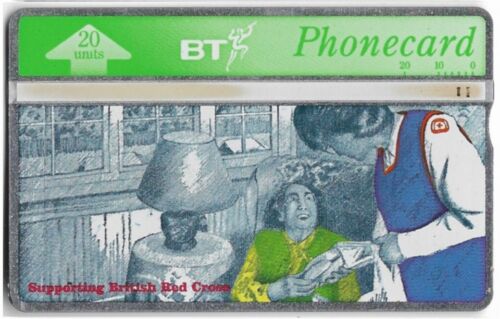 BT Phonecard, 20 Units British Red Cross 'Emergency Domiciliary Care' - Picture 1 of 2