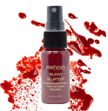 Mehron Makeup Splatter Blood 1 oz 