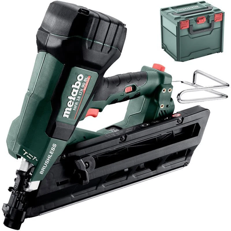 Image of Metabo NFR 18 LTX 90 BL cordless nailer on Lowe's