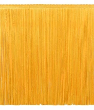 Chainette Fringe Trim 8 inch, Style# CF08, Color# FG Flag Gold[Sold By The Yard]