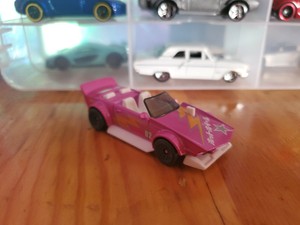 pink hot wheels track