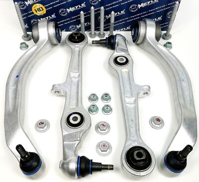 MEYLE HD QUERLENKER SATZ AUDI A4 B6 Avant Cabriolet Konusmaß 16mm VA UNTEN L+R