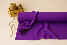 French Violet Linen Blend Fabric by the Yard – Sewing, Apparel & Home Décor