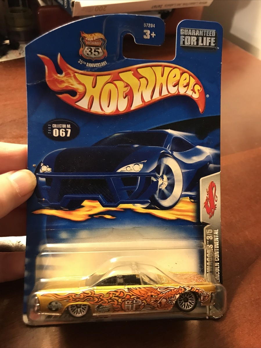 Hot Wheels Dragon Wheels 64 Lincoln Continental 35th Anniversary