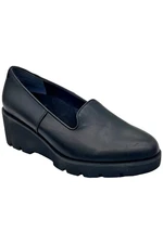 Vionic Water Repellent Wedges Willa Wedge Black Leather