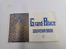 Vintage Color Postcard Album Thailand Grand Palace Souvenir Book King Rama IV