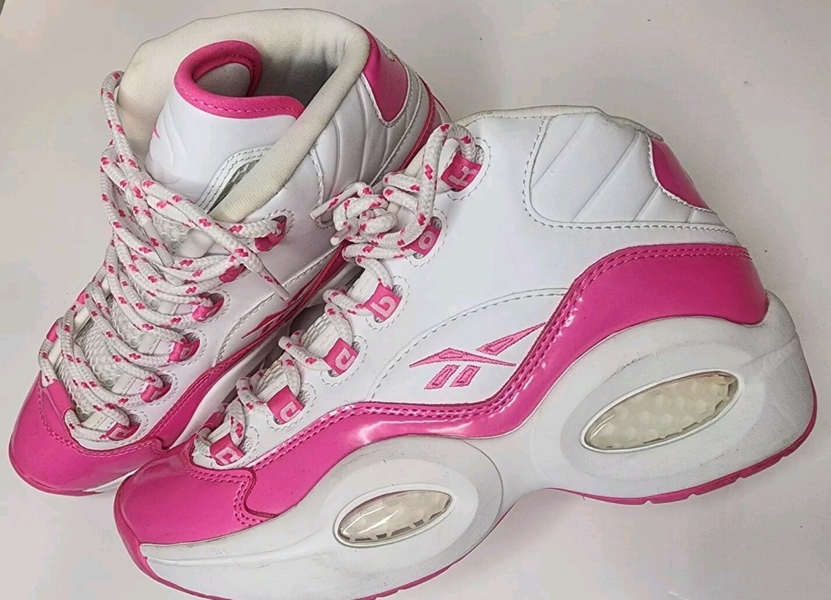 Reebok Shoes Reebok Answer Rosa Reebok Question Mid Pink Toe
