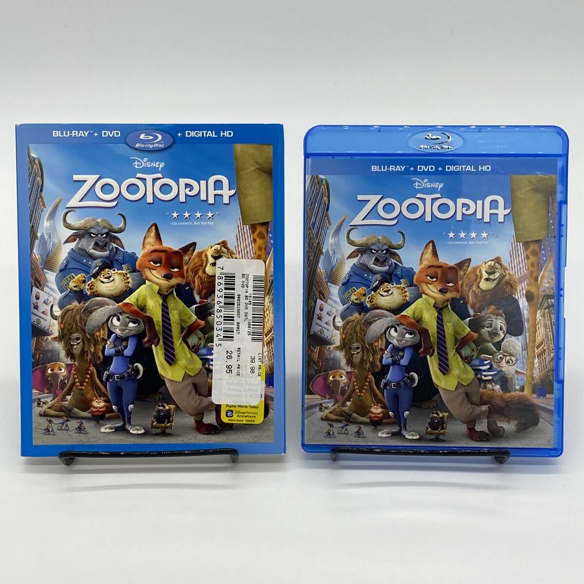 Zootopia (2016,2 Discs,Blu-ray)