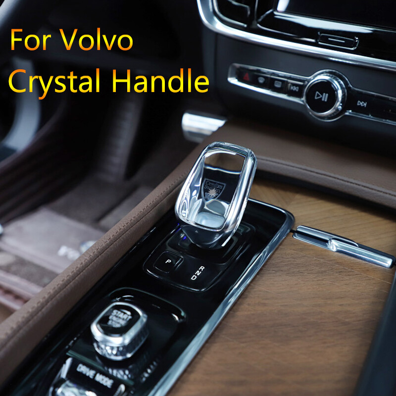 VOLVO S60 S90 XC60 XC90 V60 V90 Crystal Gear Shift Knob Chassis Car  Accessories