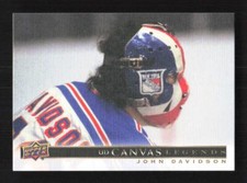 John Davidson 2020-21 SP Signature Edition Legends UD Canvas Legends #C-20