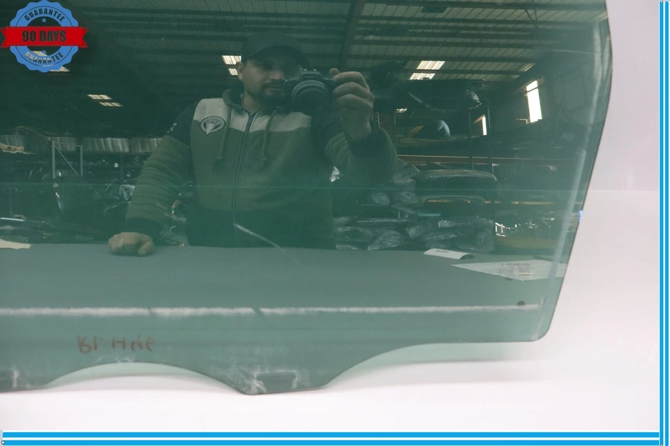 11-17 Volkswagen VW Touareg Puerta Trasera Izquierda Lateral Del Conductor Ventana Vidrio Fabricante Original Foto 4 de 4