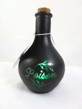 NEW Halloween LED Light Up Black Potion Glass Bottle Bullseye Target HTF