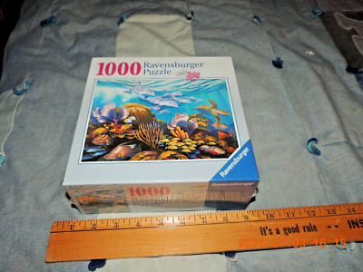 RAVENSBURGER 1000 PIECE PUZZLE - BENEATH THE SEA, NEW IN WRAP