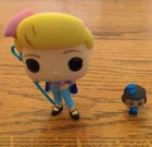 Funko Pop! Disney: Toy Story 4 - Bo Peep w/ Officer Mcdimples (loose/ no box)