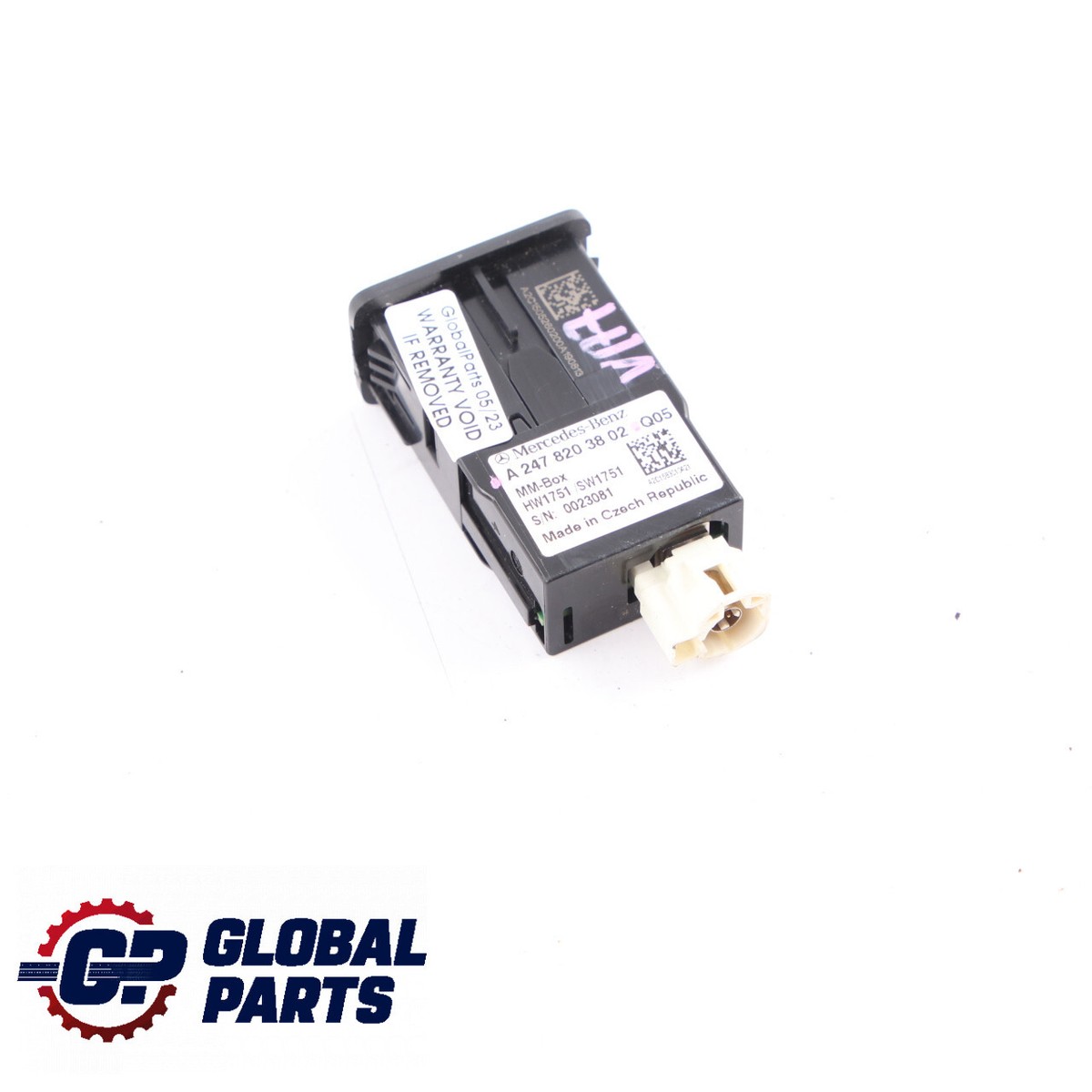 Mercedes W177 W247 USB Port Multimedia Plug Connector Unit MM-BOX 