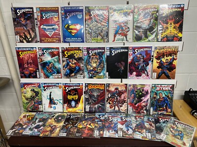 LOT 33 SUPERMAN Mix: New 52, Unchained, Rebirth, New 52 & MORE LOOK PICS!
