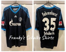 Matchworn FC Schalke 04 Spielertrikot Frank Fahrenhorst