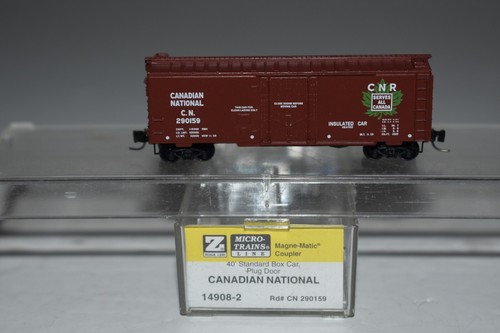 Carro de carga escala Z MTL 14908 Canadian National 40' puerta única 290159 C33448 | Zustand: Used