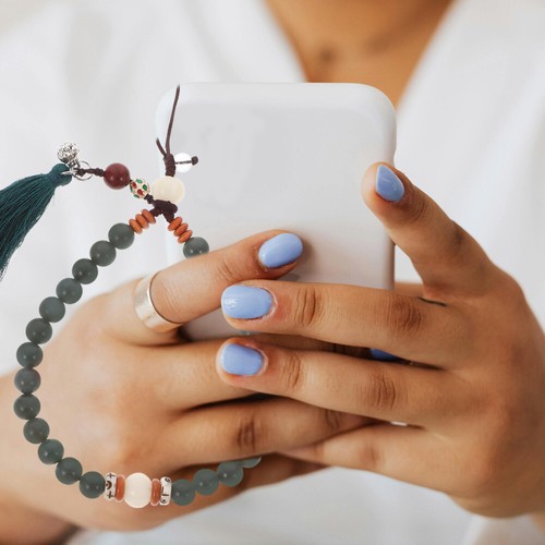 Bead Wrist Lanyards Shade Phone Strap Wrist Hand Strap - 第 11/12 張圖片