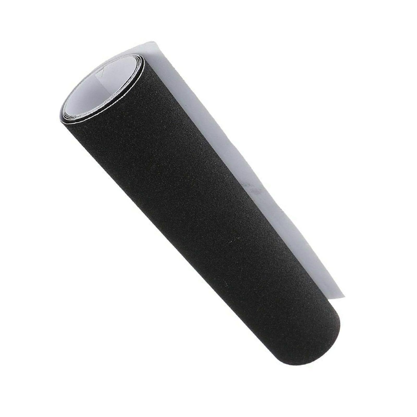 1Pc Black Pro Skateboard Deck Sandpaper Grip Tape Skateboard Sandpaper aa