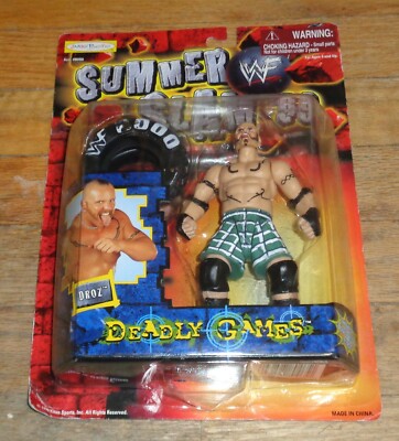 WWF Jakks Droz Summerslam 99 Wrestling Figure WWE Darren Drozdov