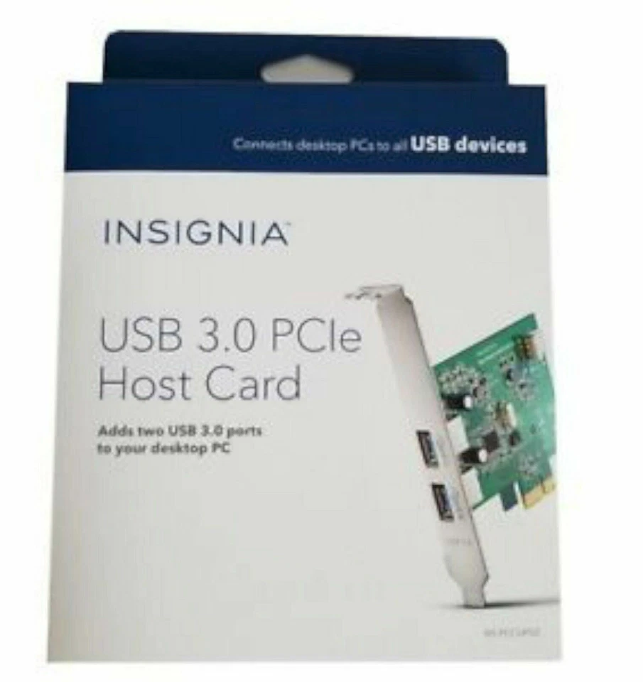 NEW Dual Port USB 3.0 Expansion PCI Express Interface Card NS-PCCUP53 2-Port - Image 2 of 2
