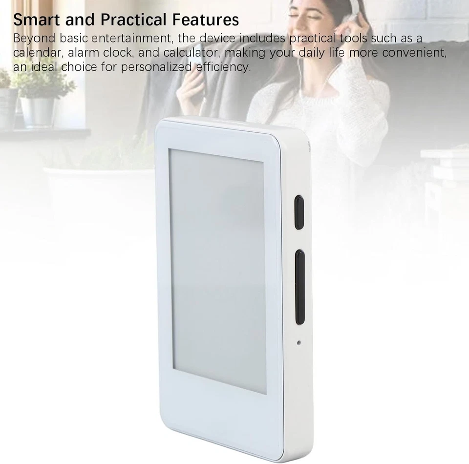 E-book Reader, 2.7 Inch Ink Screen Compact MP3 Player FREE SHIPPING New - Image 3 of 4