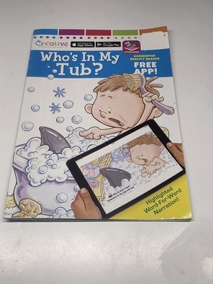 Creative Teaching Materials Book ''Who's In My Tub'' Free App Augmented Reader