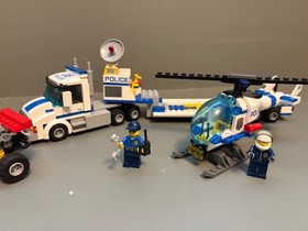 LEGO City: Helicopter Transporter 60049 - 99.9% Complete w/ Instructions -No Box