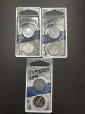 Energizer 2016 Coin Batteries 6 Count Brand New Expiration 3/2030