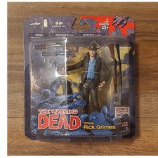 McFarlane Toys The Walking Dead Officer Rick Grimes 23-POA w/ Gun Rifle 2011
