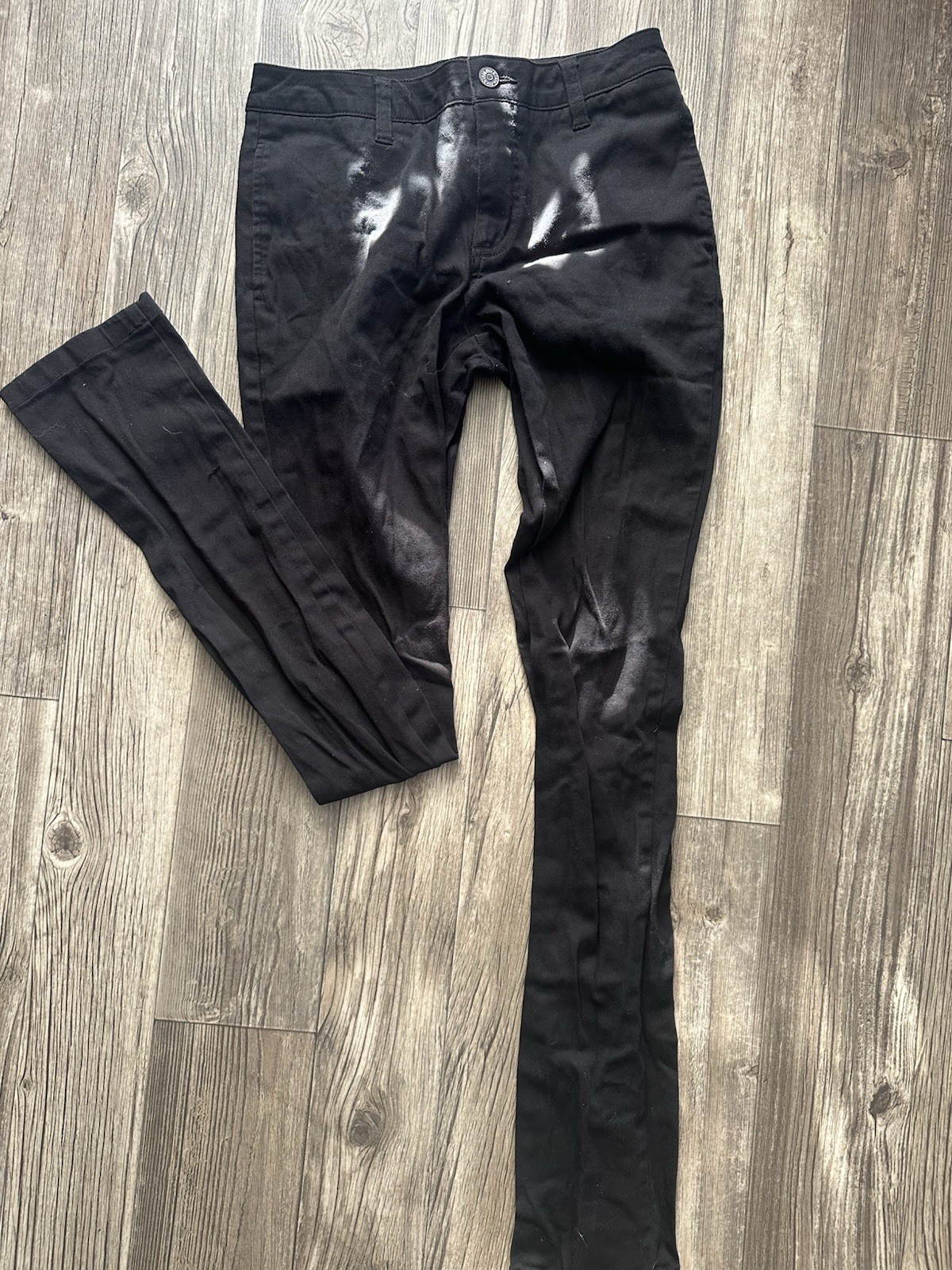 Dickies Girl Black Women's Dress Pants Flat Front Straight Leg Juniors