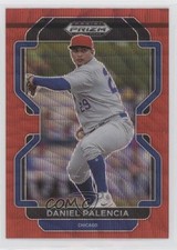 2022 Panini Prizm Draft Picks Red Wave Prizm Daniel Palencia #PDP144 c4i