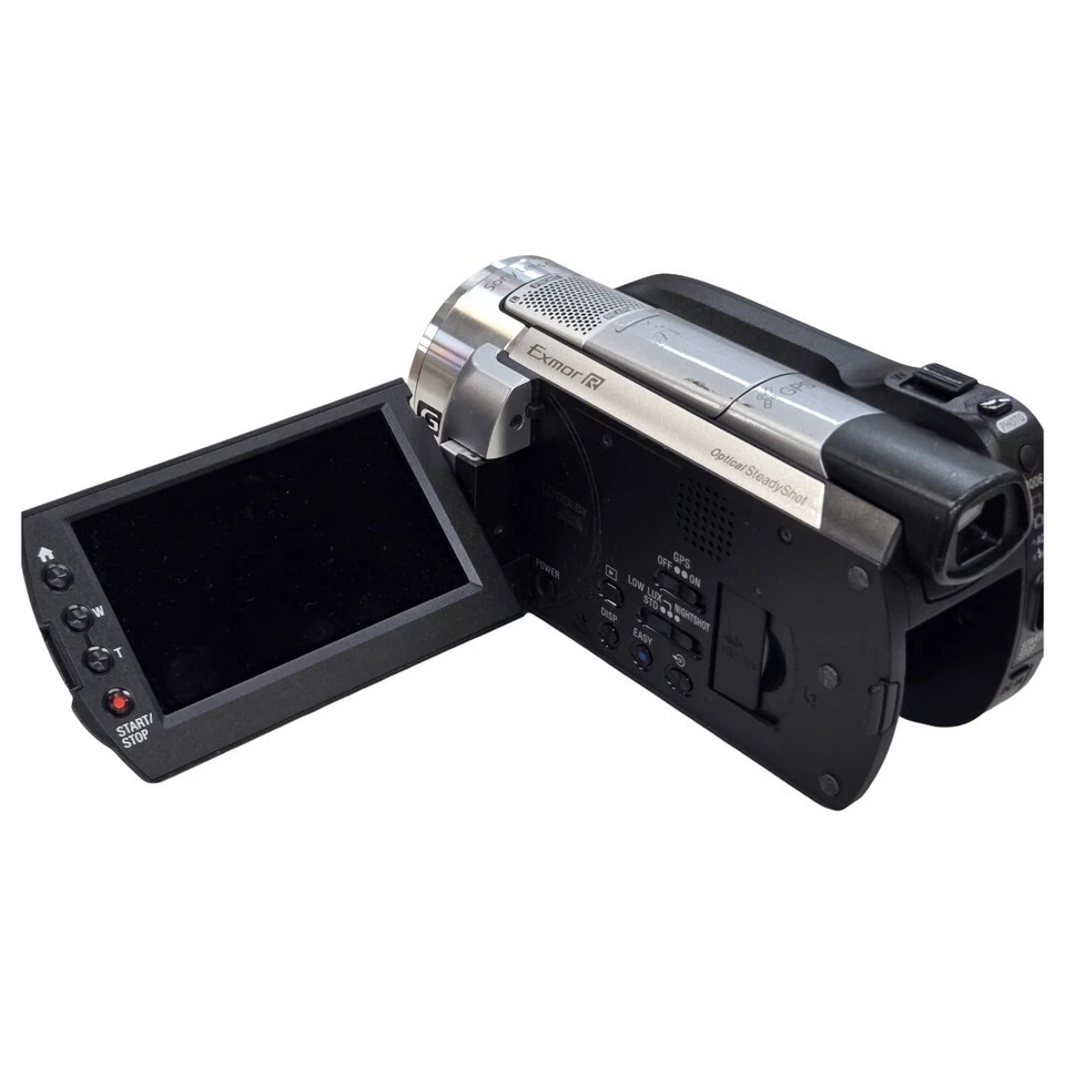 Sony HDR-XR500V Handycam Video Camera Recorder Silver Operation Confirmed - Image 4 of 4