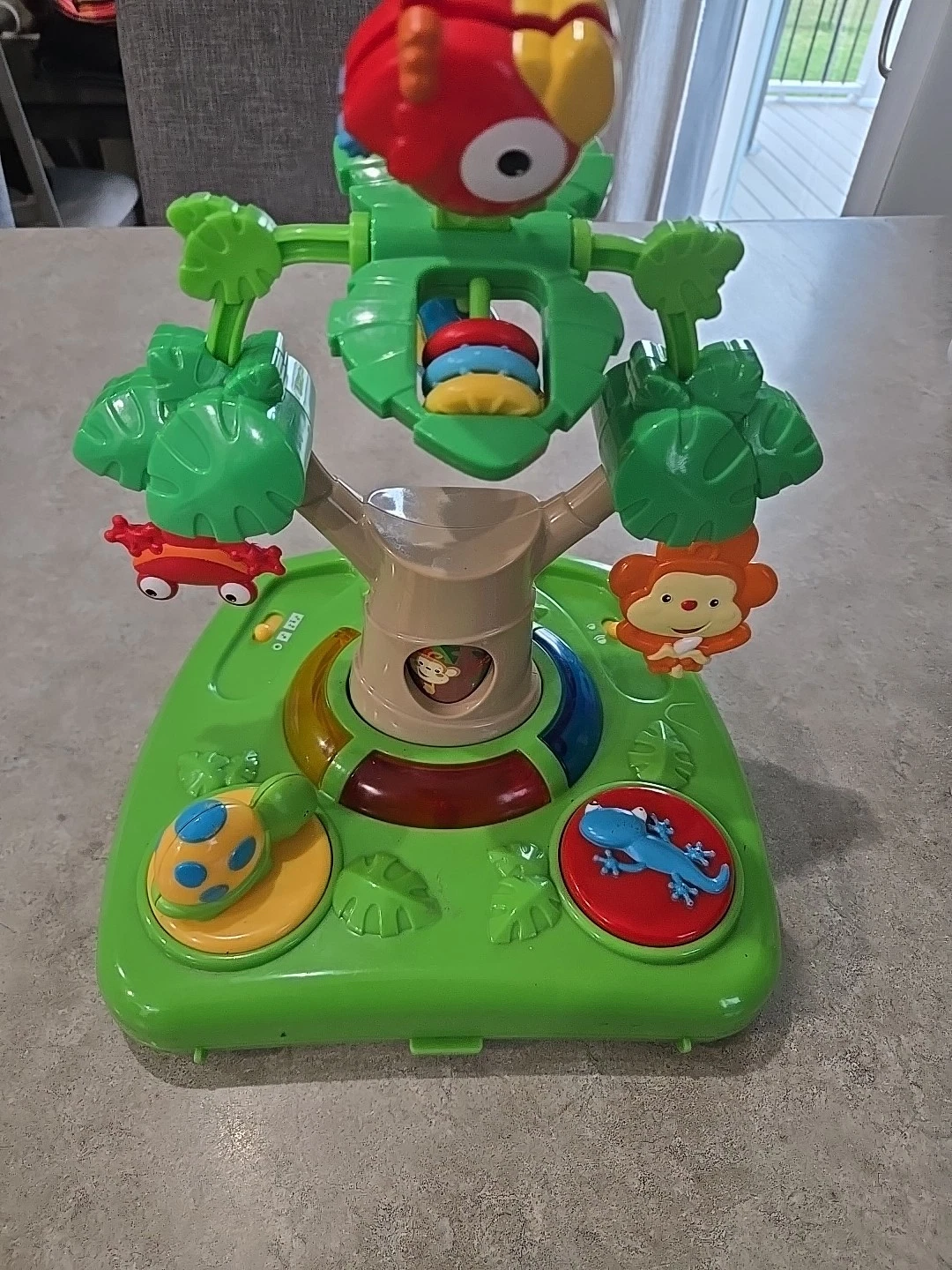 Fisher Price Rainforest High Chair K2927 Music Lights Tray Toy •Replacement Part