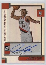 2022-23 Panini Donruss Signature Series Jabari Walker #SS-JWL Auto s1i