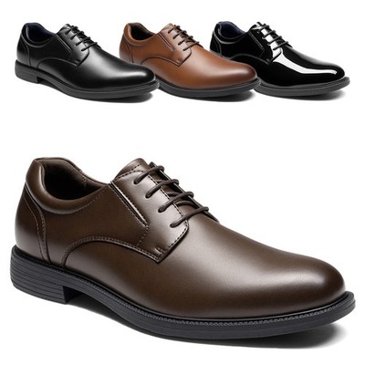 Men's Non Slip Oxford Dress Shoes Lace Up Formal Business Shoes